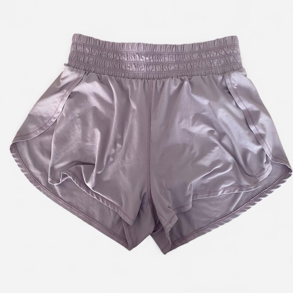 Lavender Athleisure Shorts